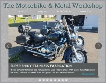 Motorbike & Metal Workshop website