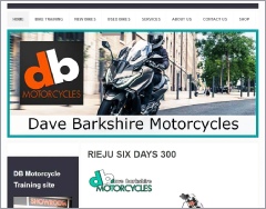 Dave Barkshire Motorcycles website