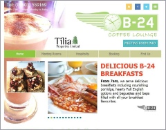 B-24 Coffee Lounge website B-24 Coffee Lounge website