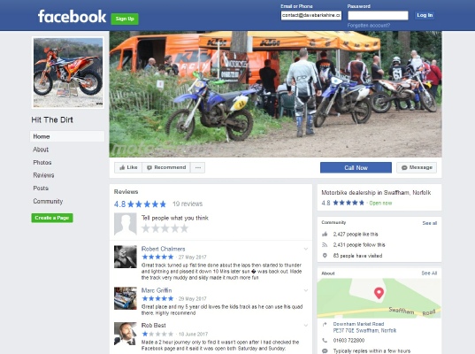 Enduro Track Facebook