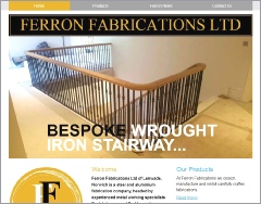 Ferron Fabrication website