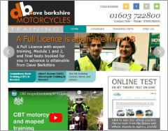 DB Training Academy website DB Training Academy website
