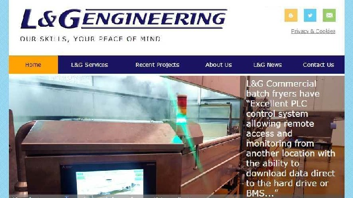 L&G Engineering website