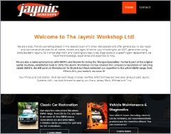 Jaymic Workshop website