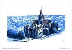 Rochester Cathedral Print